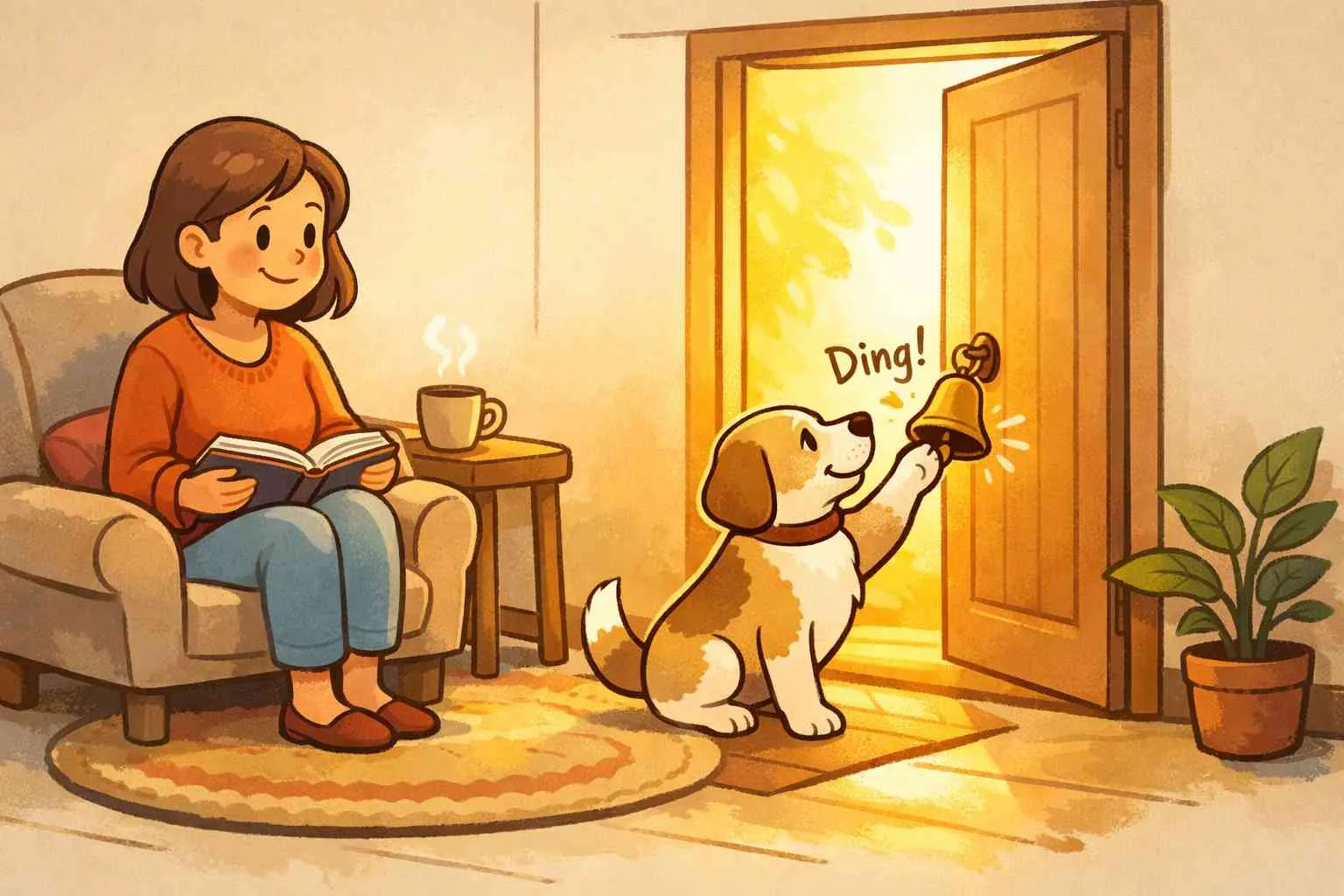 How-To-Train-Dog-To-Ring-Bell-To-Go-Outside